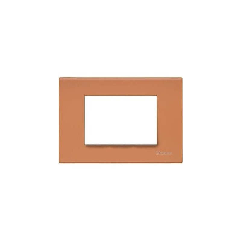 Placca 3p light rosso gomma Placca 3p light rosso gomma