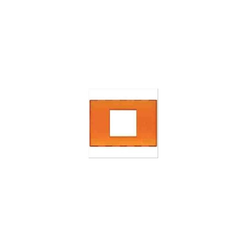 Placca Light 2 Posti – Colore Arancio Placca Light 2 Posti – Colore Arancio