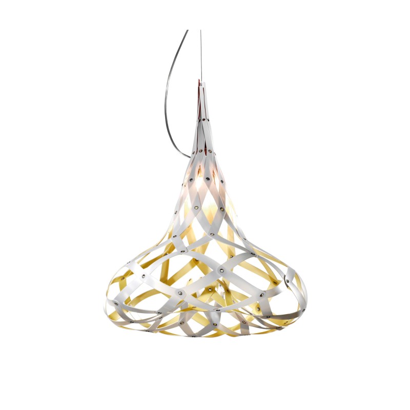 Morgana Ochre Pendant Lamp – Pendant Lamp 45x45xh58 cm E27 Morgana Ochre Pendant Lamp – Pendant Lamp 45x45xh58 cm E27