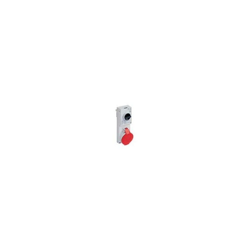 Wall socket with spring cover 3p+t 32a 380v 6h Wall socket with spring cover 3p+t 32a 380v 6h