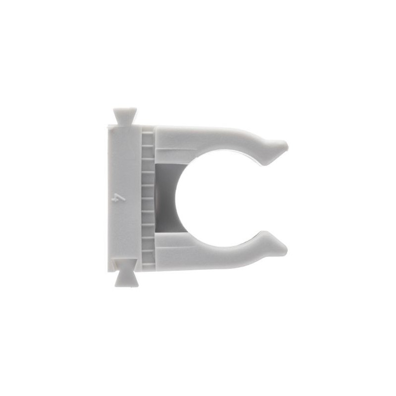 Eclip Ø32 - Cavallotto Aperto per Fissaggio Tubi Rigidi Isolanti RK Eclip Ø32 - Cavallotto Aperto per Fissaggio Tubi Rigidi Isolanti RK