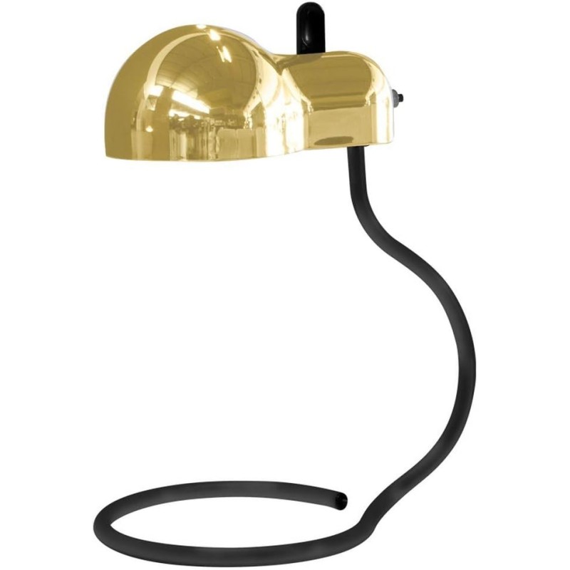 MINITOPO Table Lamp - Stilnovo - Matt Black / Gold Finish MINITOPO Table Lamp - Stilnovo - Matt Black / Gold Finish
