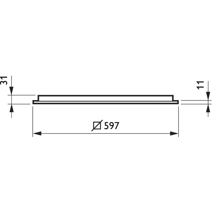 Coreline rc120b 36w 3400lm led panel - 840 | 60x60cm - ugr 25 - dali dimmable