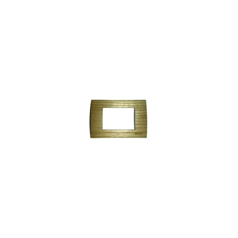 Placca 3p light legno frassino Placca 3p light legno frassino