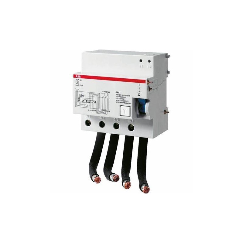 ABB DDA64-BLO Differential Circuit Breaker | 80-100A | 30mA | Type S2 | KV 904 4 ABB DDA64-BLO Differential Circuit Breaker | 80-100A | 30mA | Type S2 | KV 904 4