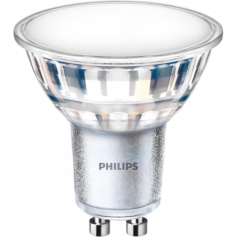 CorePro LEDspot GU10 LED Bulb | 550lm | 3000K Warm Light | 120° CorePro LEDspot GU10 LED Bulb | 550lm | 3000K Warm Light | 120°