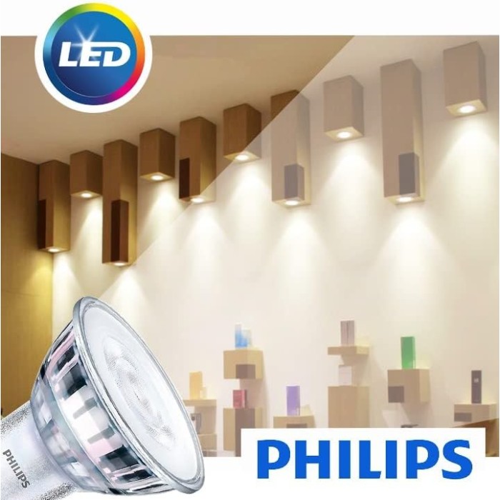 Lampadina LED GU10 CorePro LEDspot | 550lm | 3000K Luce Calda | 120°