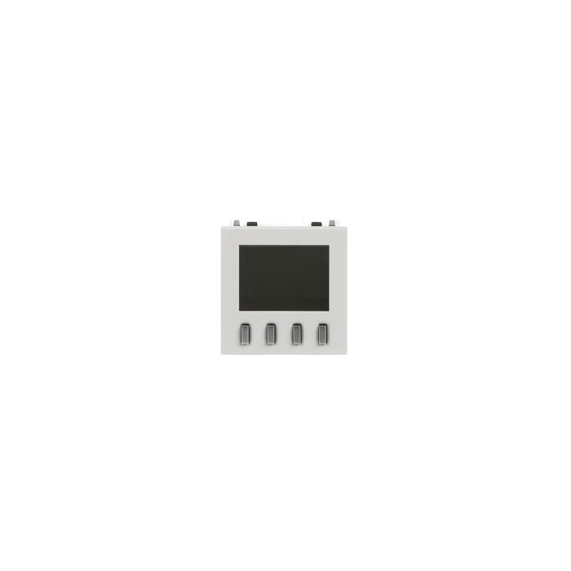 White built-in digital thermostat White built-in digital thermostat