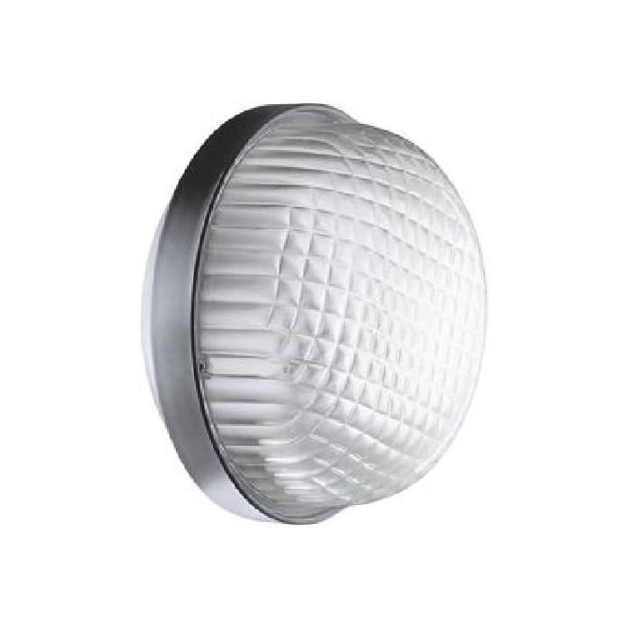 Gewiss bubble ceiling light 100w e27 ip55 gr.ral7035