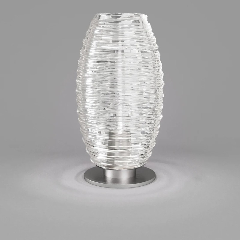 Damascus table lamp nickel 1xg9 crystal crystal wires Damascus table lamp nickel 1xg9 crystal crystal wires