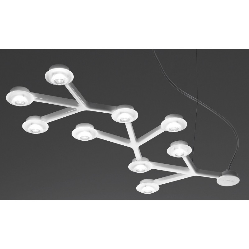 Led net 66 sospensione lineare 21w b.co Led net 66 sospensione lineare 21w b.co