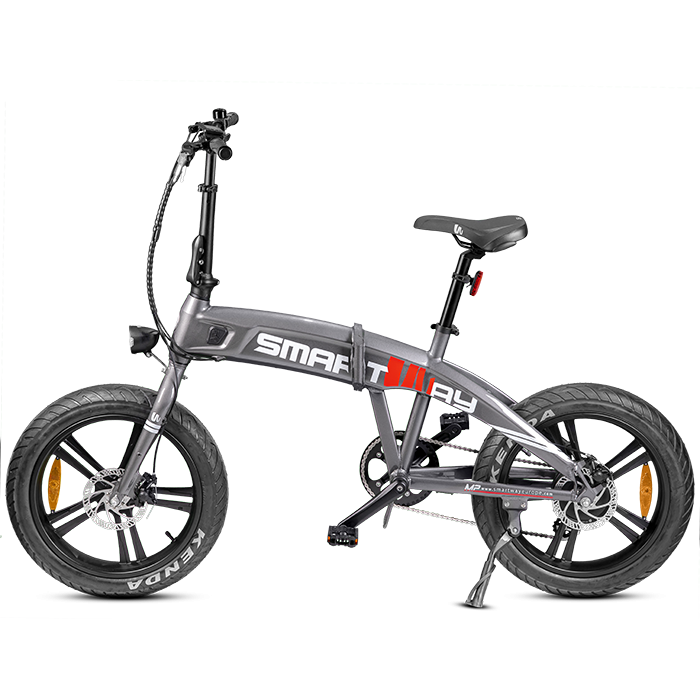 Folding e-bike smartway m2 black 20'' 36v 250w 10.4ah