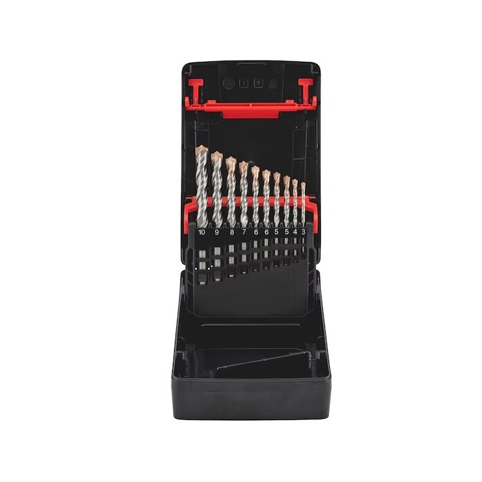 Lbc - kit di punte a percussione duo-s, con gambo dritto