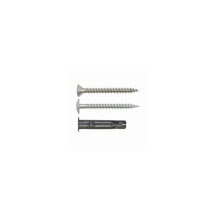 Assortment of w-zx nylon anchors with tgs/tmt screws ass-tass-shark-pro-e-viti-tgs-e-tmt