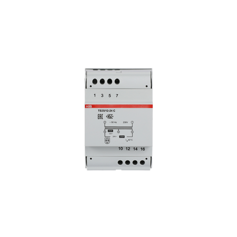 Ts25/12-24 c transformer 25va 12-24v 2csm251043r0811 Ts25/12-24 c transformer 25va 12-24v 2csm251043r0811