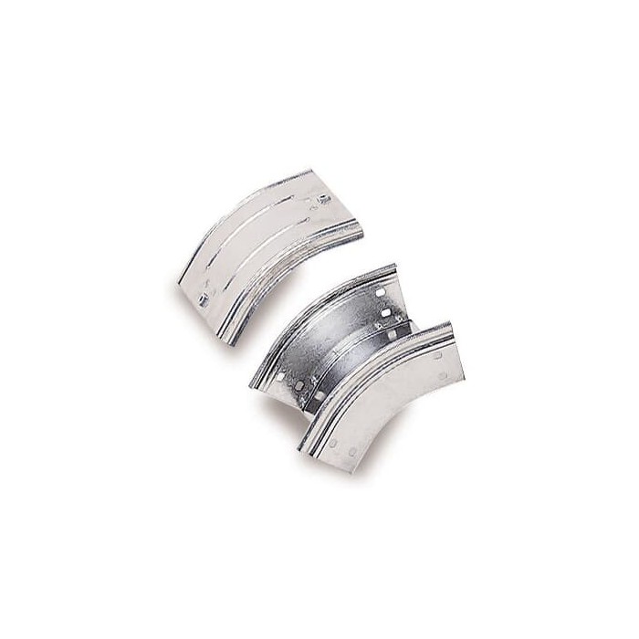 Deviation descent 45° height 75mm galvanized width 300