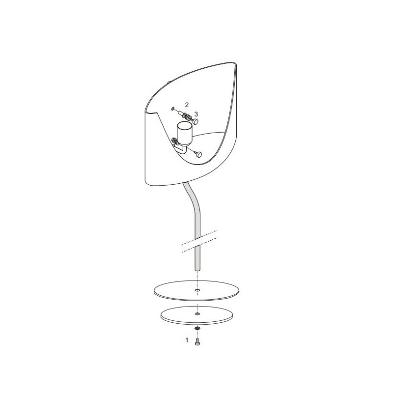 Felicia small table lamp b.co Felicia small table lamp b.co
