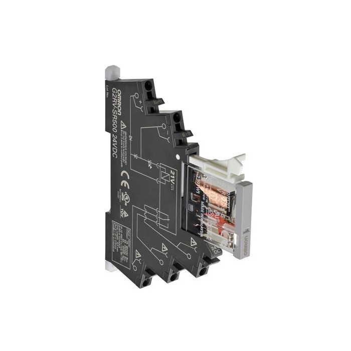 Slim electromechanical relay, model G2RV-SR500 by Omron