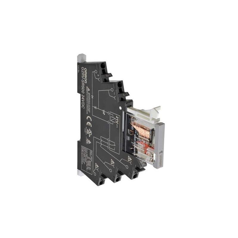 Relè elettromeccanico sottile, modello G2RV-SR500 di Omron Relè elettromeccanico sottile, modello G2RV-SR500 di Omron