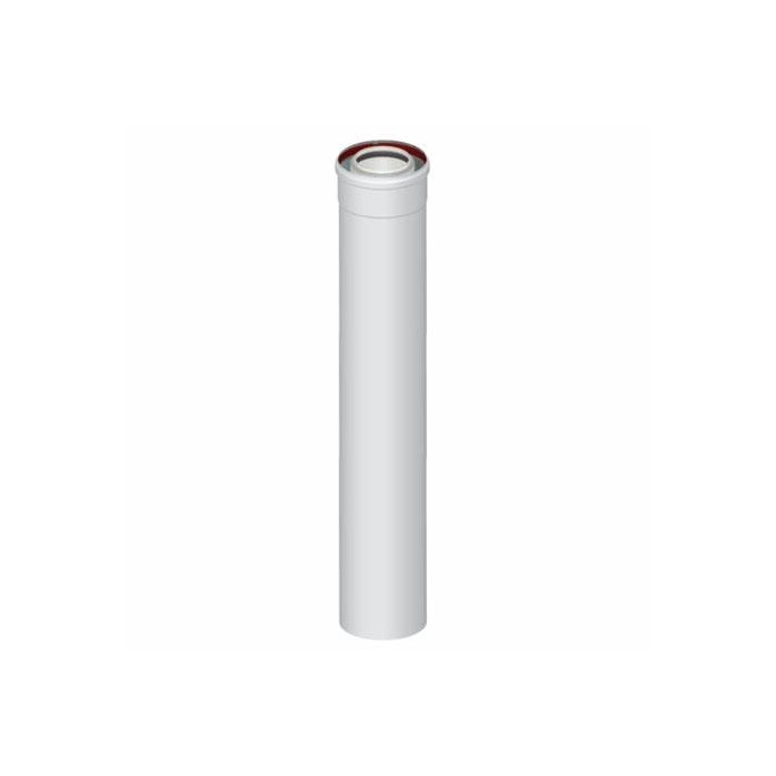 Straight 950 mm useful coaxial pp-inox