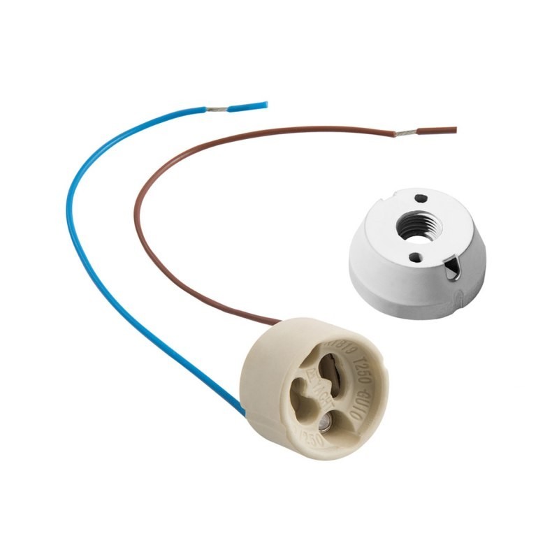 Portal. gu10 ceramic w/wires Portal. gu10 ceramic w/wires