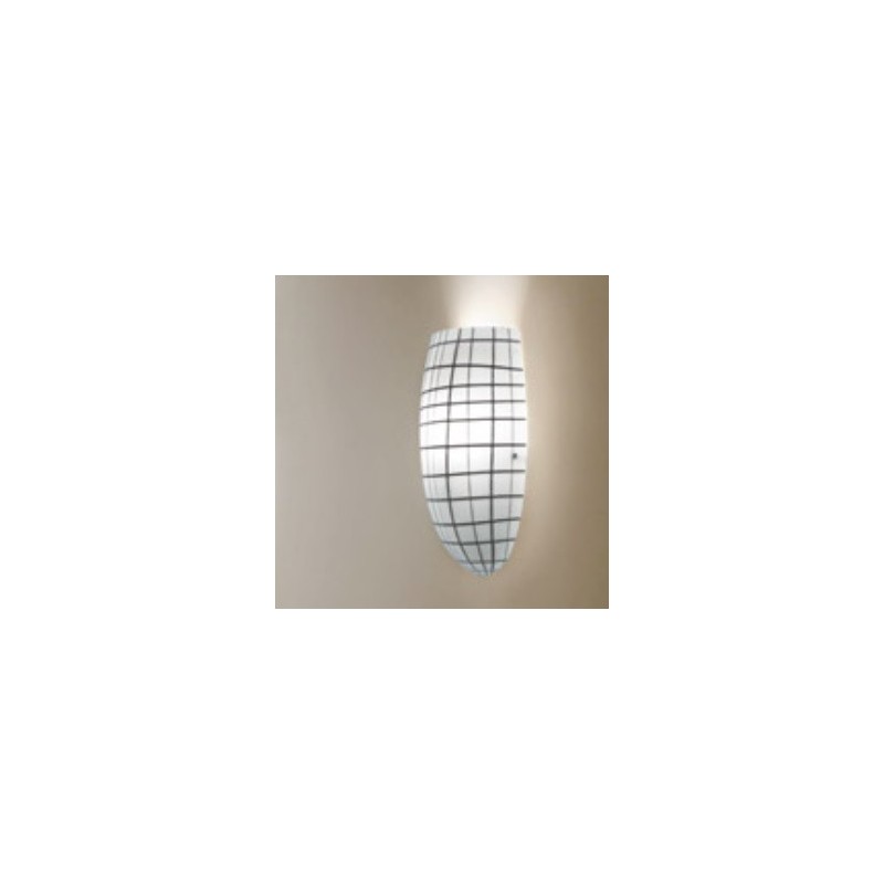 Yuba transparent crystal wall light with black threads e27 Yuba transparent crystal wall light with black threads e27