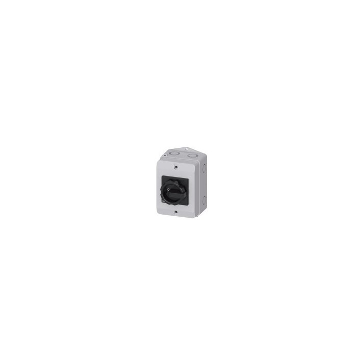 3ld underload switch, 3-pole main switch, 16 a, 1 nc, 1 no,