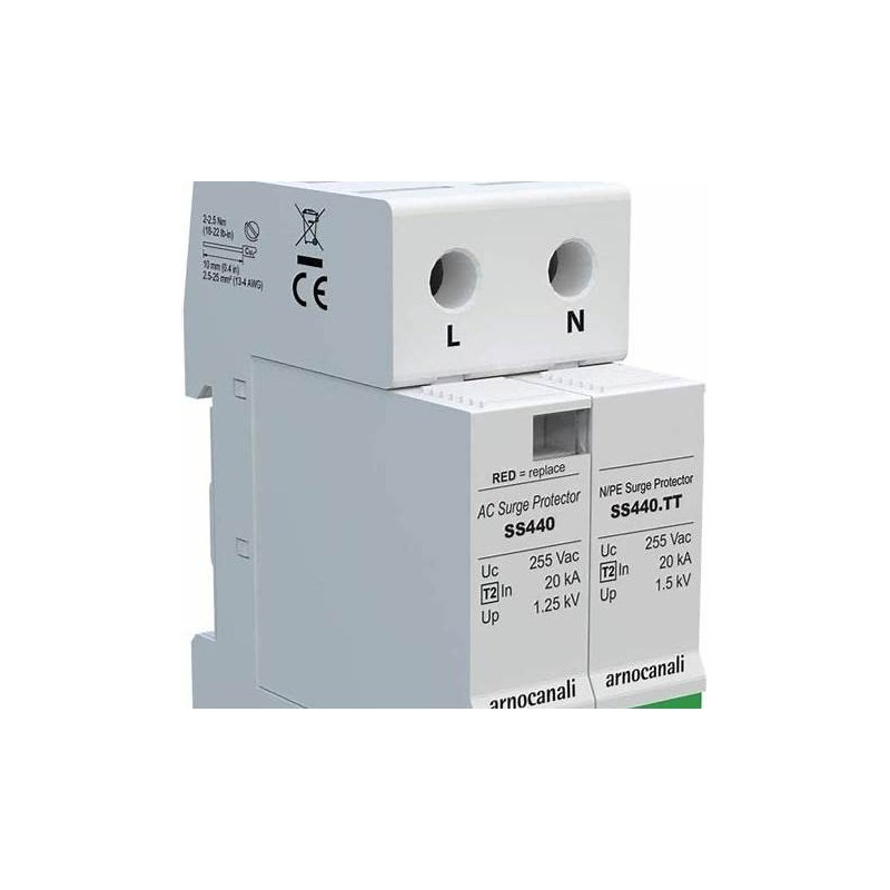 Surge arrester t2 1+1p Surge arrester t2 1+1p