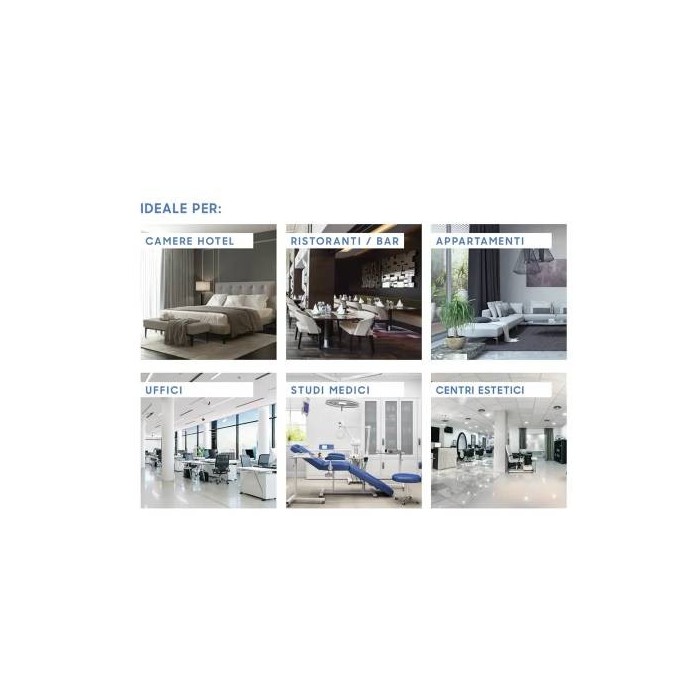 Generatore di ozono per sanificazione 15gr/h colore bianco
