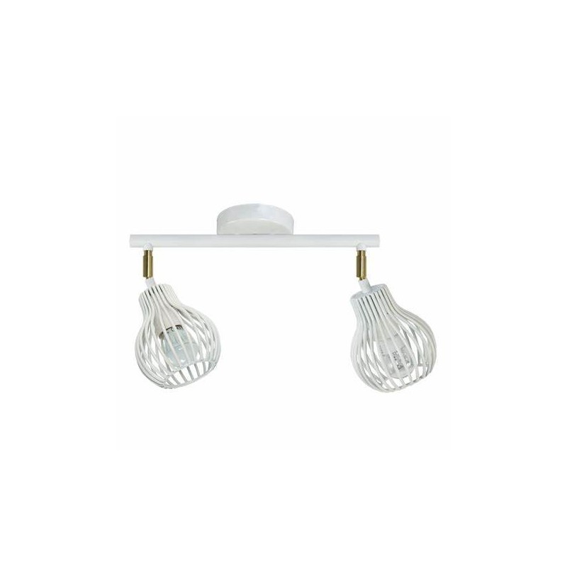 Rugby 3 lw plafoniera a soffitto 2x18w ip20 white Rugby 3 lw plafoniera a soffitto 2x18w ip20 white