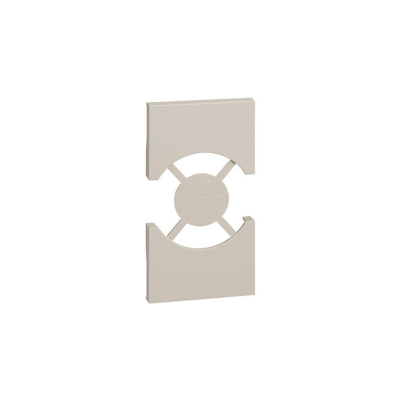 Cover for standard socket Italy/Germany p40 2 modules sand Cover for standard socket Italy/Germany p40 2 modules sand