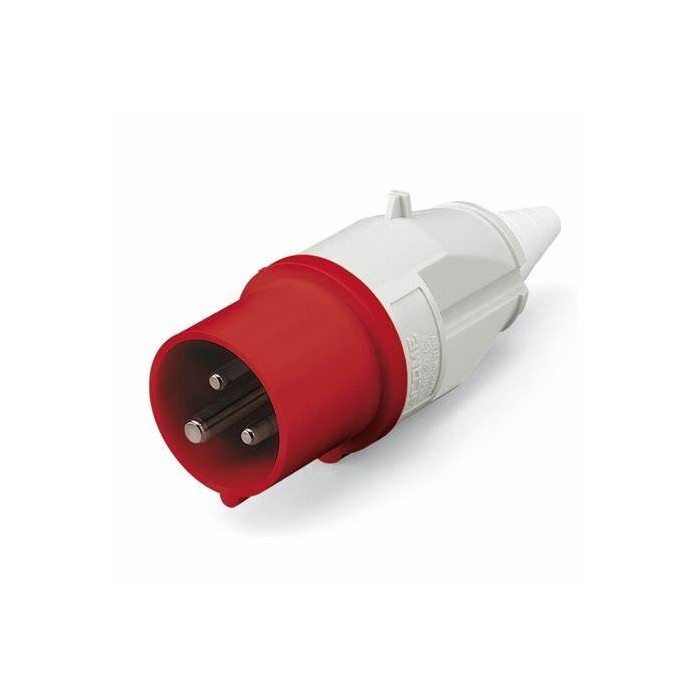 Spina mobile 16a 3p+t 6h 380-415v 60hz 50hz morsetti a vite