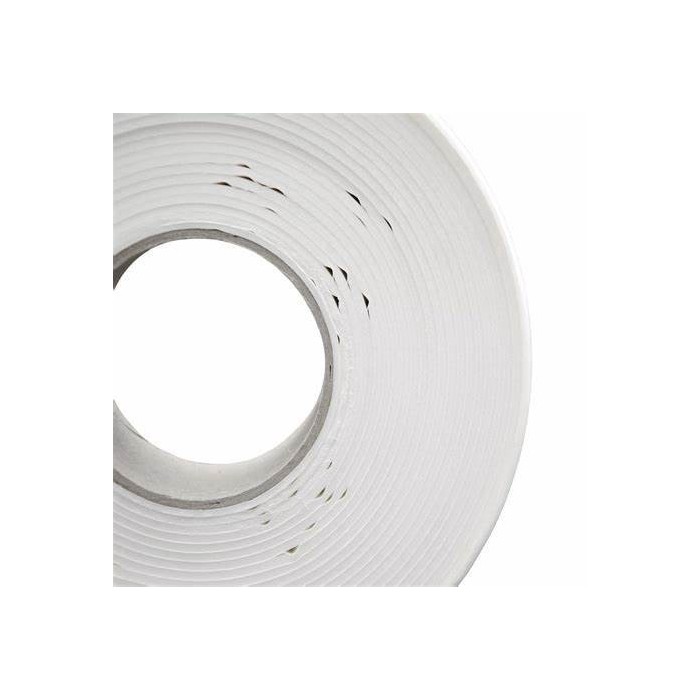 Nastro anticondensa bianco lunghezza 10m, spessore 3mm, larghezza 50mm