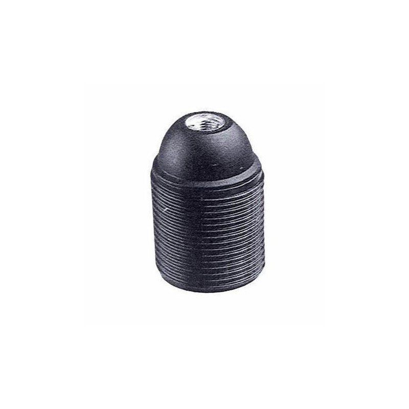 E27 metal lamp holder with threaded sleeve E27 metal lamp holder with threaded sleeve