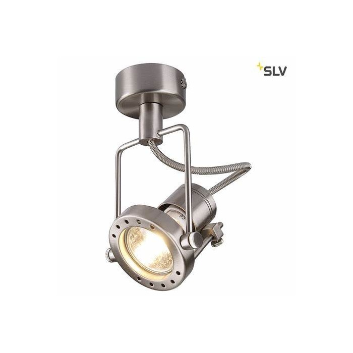 Plafoniera slv n-tic spot, gu10 50w ip20, aluminium