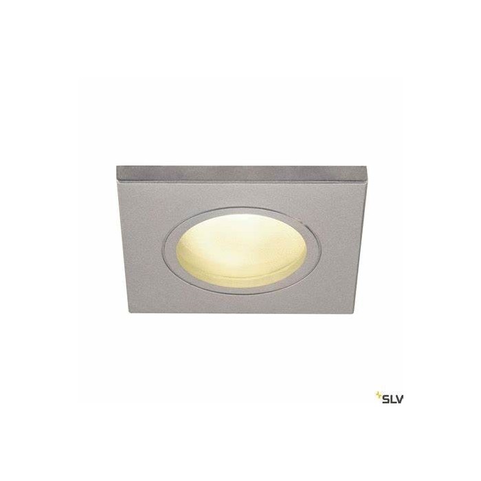 Dolix out qpar51, quadrato, grigio argento