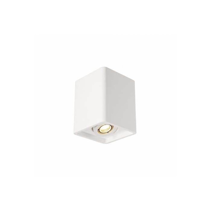Plastra box 1, plafoniera a soffitto, white, 1xgu10, max. 35w