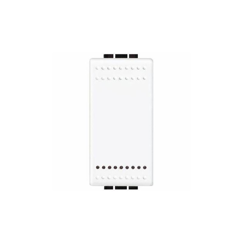 Copritasto livinglight 1 modulo serigrafato luce bianco Copritasto livinglight 1 modulo serigrafato luce bianco