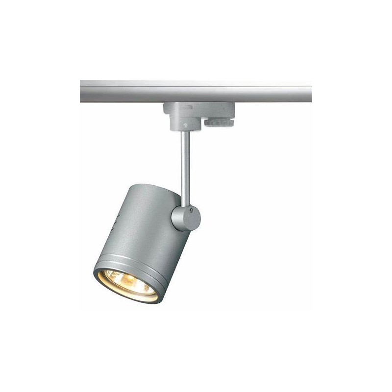 Bima 1, single-phase track spotlight, single emission, grey Bima 1, single-phase track spotlight, single emission, grey
