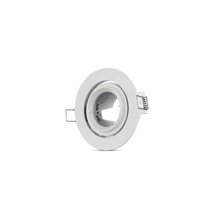Round recessed spotlight dolix out mr16 white