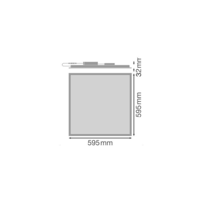 Ledvance Panel led pfm 600 36w/4000k ugr19 zbvr