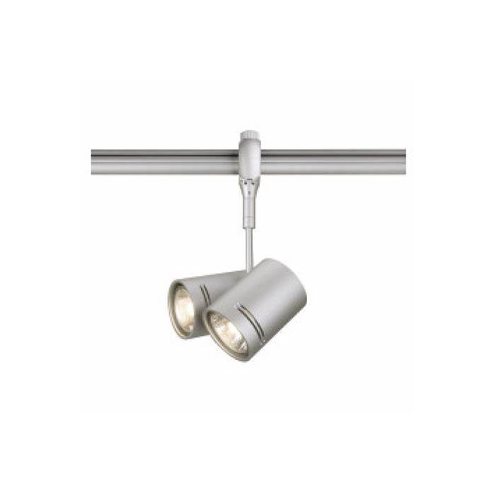 Siena easytec ii track light 240v silver grey