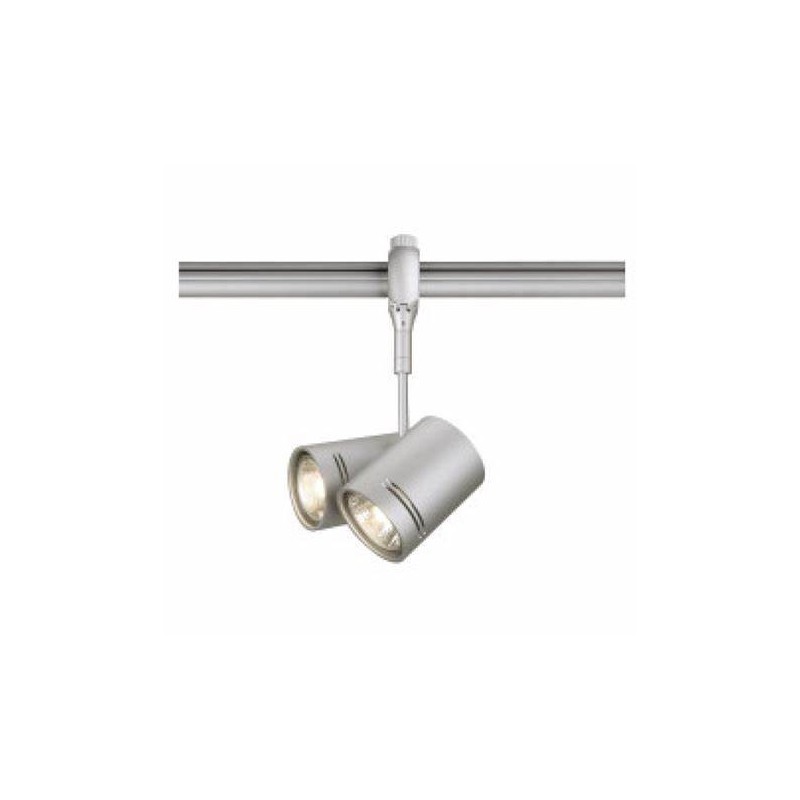 Lampada da binario siena easytec ii 240v grigio argento Lampada da binario siena easytec ii 240v grigio argento