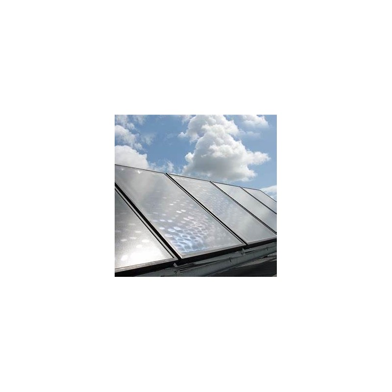 Solar thermal collector for hot water production v26 - 2.6 m2 roof installation Solar thermal collector for hot water production v26 - 2.6 m2 roof installation