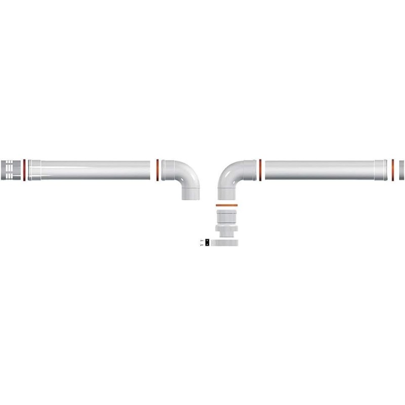 New kit scarico sdoppiato d.80+80 condensazione New kit scarico sdoppiato d.80+80 condensazione