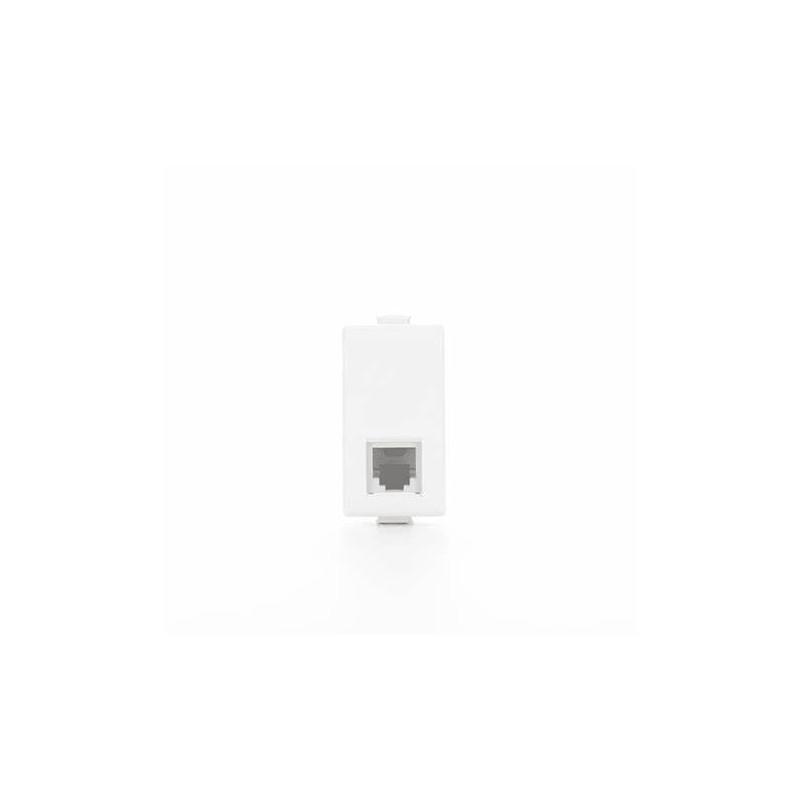White RJ11 Telephone Connector White RJ11 Telephone Connector