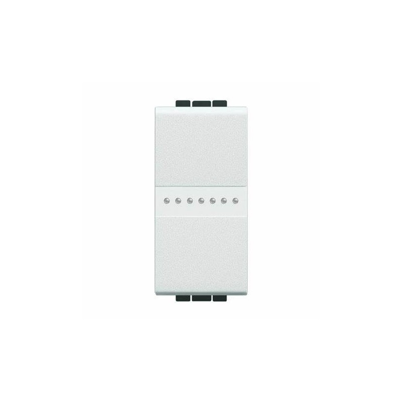 Living light interruttore con comando assiale 1p 16a 1m Living light interruttore con comando assiale 1p 16a 1m