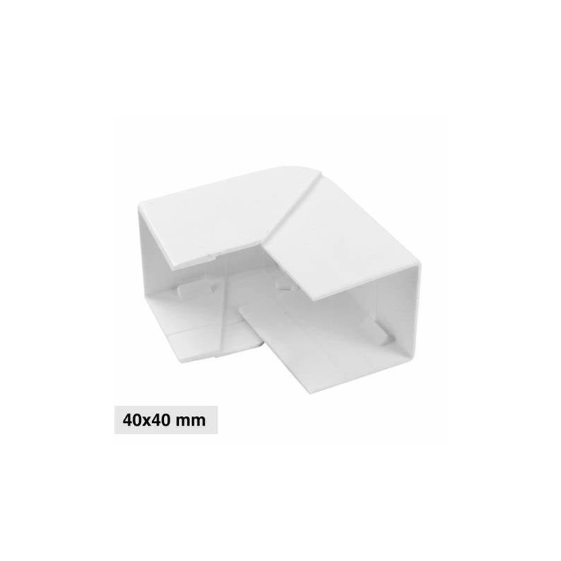 Variable external corner 40x18 white Variable external corner 40x18 white
