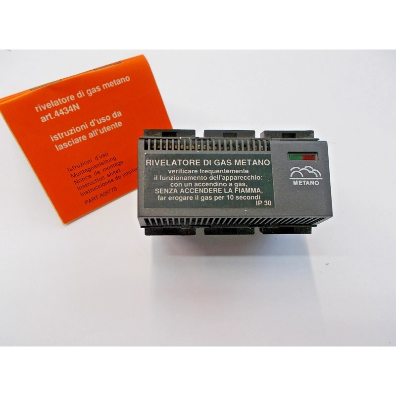 BTicino 4434N – 12V Gas/Methane Detector (Living Classic Series) BTicino 4434N – 12V Gas/Methane Detector (Living Classic Series)