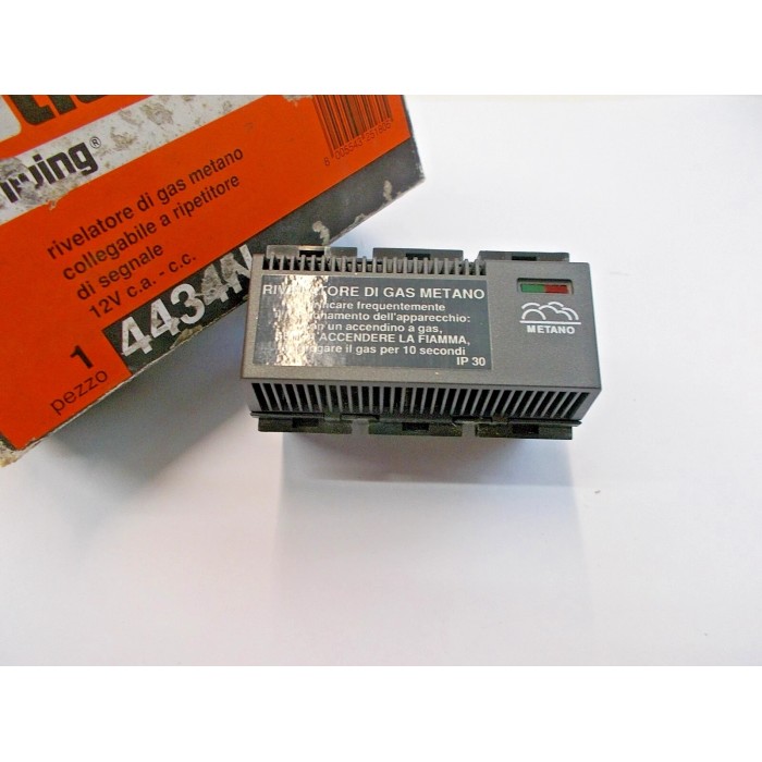 BTicino 4434N – 12V Gas/Methane Detector (Living Classic Series)